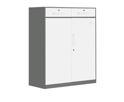 套色文件柜—二斗矮柜