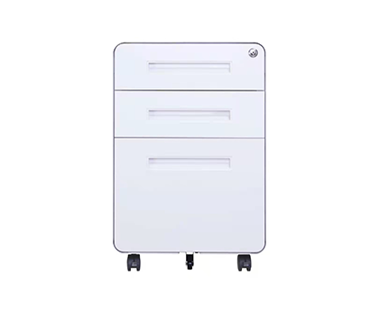 圓弧頂三抽活動柜